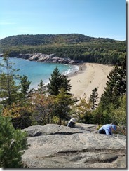 Sand Bay Hike Acadia NP Maine